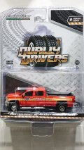 GREEN LiGHT 1:64 Dually Drivers Series 2 '18 Chevrolet Silverado 3500 Dually FDNY (The Official Fire Department City of New York)