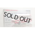 TOMYTEC 1/64 Limited Vintage Toyota Coaster High Roof Deluxe White / Red