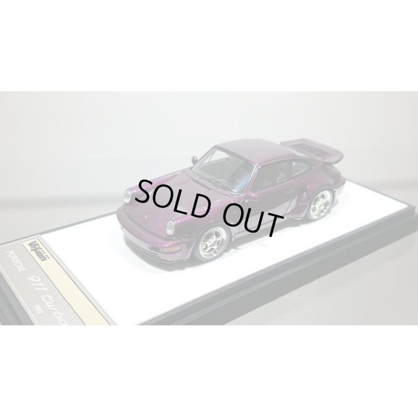 画像4: VISION 1/43 Porsche 911 (964) Turbo S Light Weight 1992 Amethyst metallic (Black / Gray Interior)