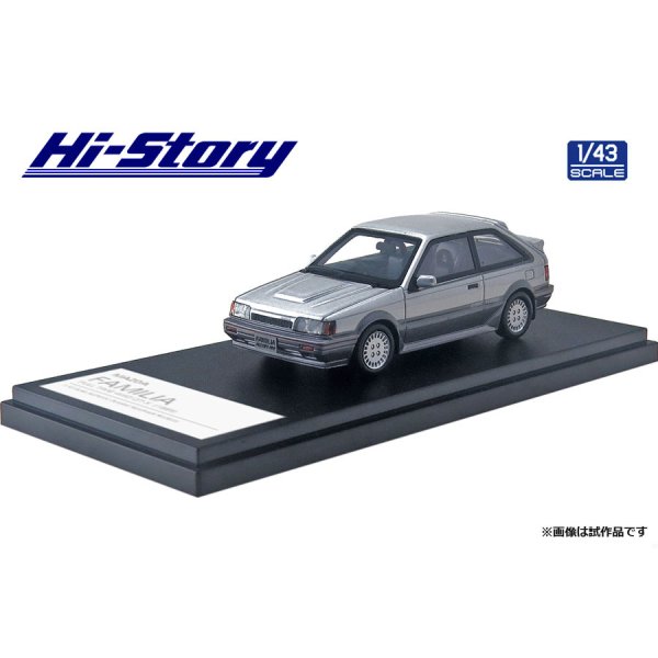 画像2: Hi Story 1/43 MAZDA FAMILIA FULL TIME 4WD GT-X '85 Sunbeam Silver Metallic / Raster Silver Metallic