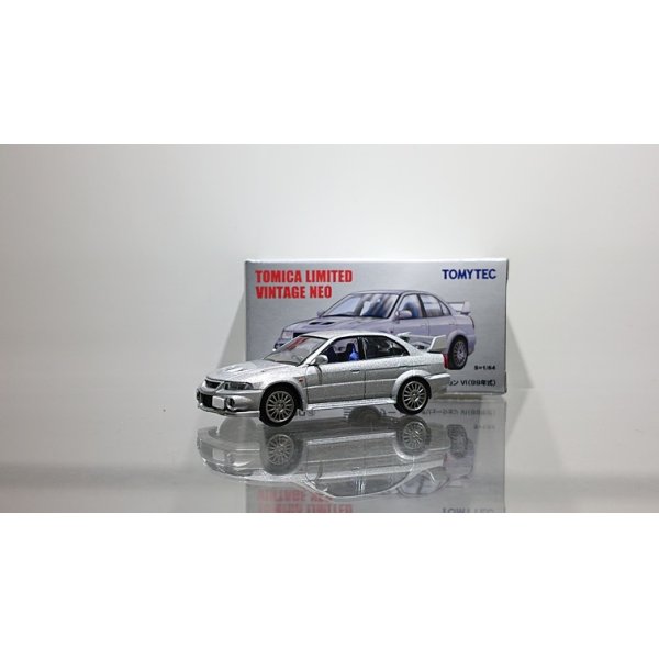 画像1: TOMYTEC 1/64 Limited Vintage NEO Mitsubishi Lancer GSR Evolution VI Silver