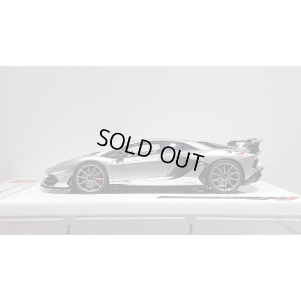 画像2: EIDOLON 1/43 Lamborghini Aventador SVJ 2018 (Nireo wheel) Silver (Style Package) Limited 50 pcs.