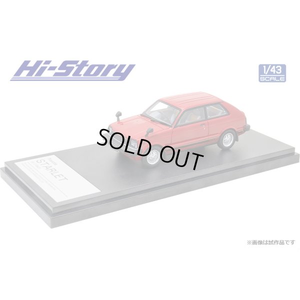 画像2: Hi Story 1/43 Toyota Starlet Si (1982) Lovely Red