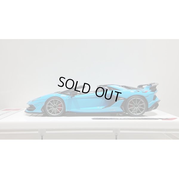 画像2: EIDOLON 1/43 Lamborghini Aventador SVJ Roadster 2019 (Nireo wheel) Blu Grauco Limited 40 pcs.