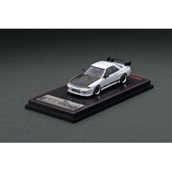 画像1: ignition model 1/64 TOP SECRET GT-R (VR32) Matte Pearl White