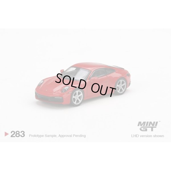 画像2: MINI GT 1/64 Porsche 911 (992) Carrera S Guards Red (RHD)