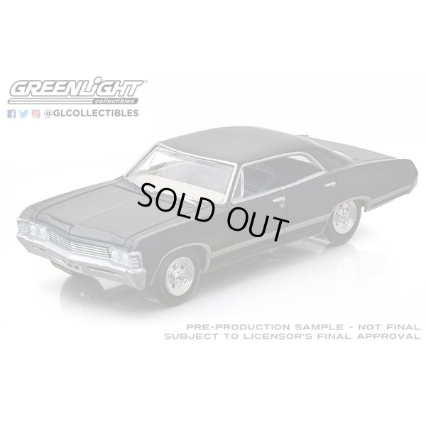 画像2: GREEN LiGHT EXCLUSIVE 1/64 1967 Chevrolet Impala Sport Sedan - Tuxing Black