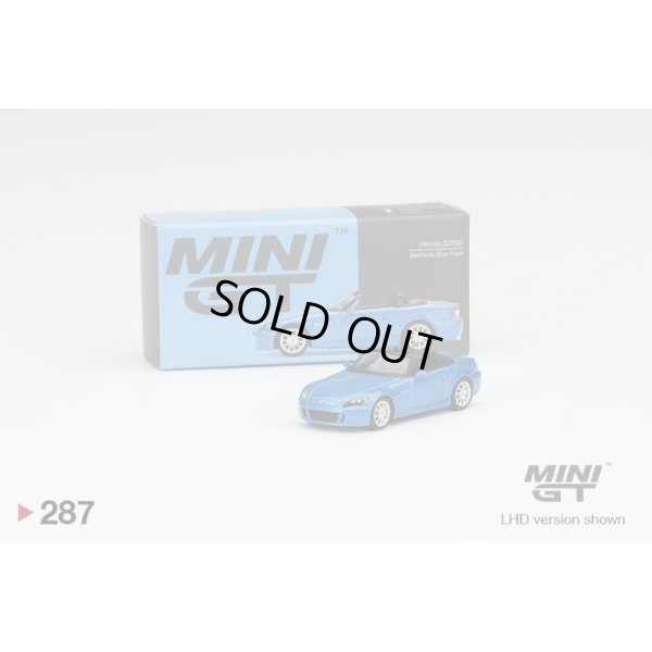 画像1: MINI GT 1/64 Honda S2000 (AP2) Bermuda Blue Pearl (RHD)