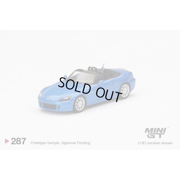 画像2: MINI GT 1/64 Honda S2000 (AP2) Bermuda Blue Pearl (RHD)