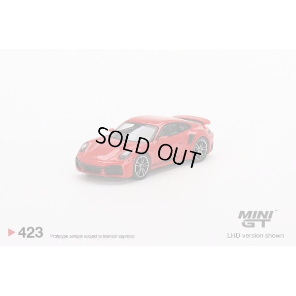 画像2: MINI GT 1/64 Porsche 911 Turbo S Guards Red (RHD)