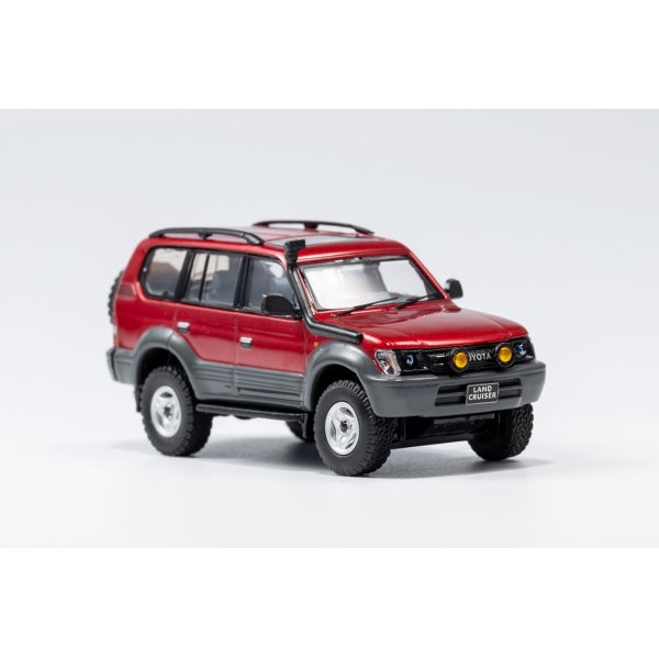 画像1: Gaincorp Products 1/64 Toyota Land Cruiser Prado 90 -RHD Light Facelift Red