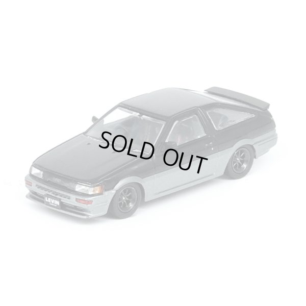 画像2: INNO Models 1/64 Toyota Corolla Levin AE86 Black / Gray