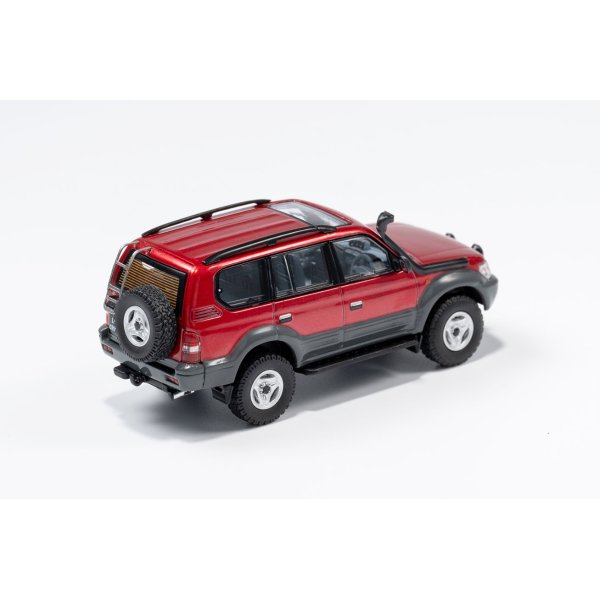 画像2: Gaincorp Products 1/64 Toyota Land Cruiser Prado 90 -RHD Light Facelift Red