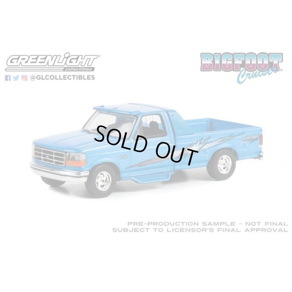 画像1: GREEN LiGHT EXCLUSIVE 1/64 1994 Ford F-150 Bigfoot Cruiser #2 Scherer Truck Equipment and Bigfoot 4x4 Collaboration