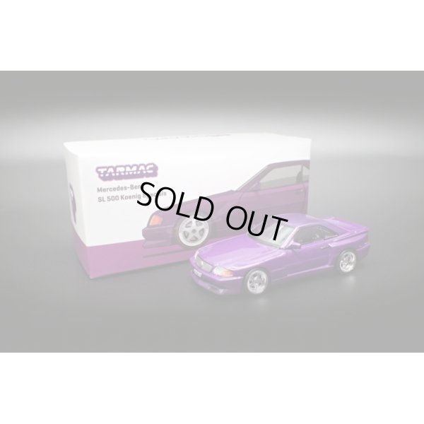 画像1: Tarmac Works 1/64 Mercedes-Benz SL 500 Koenig Specials Purple