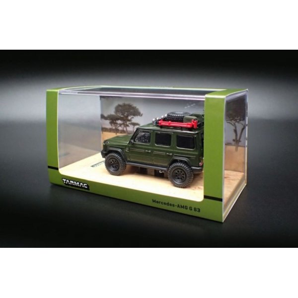 画像2: Tarmac Works 1/64 Mercedes-AMG G63 Dark Green