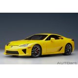 AUTOart 1/18 Lexus LFA (Pearl Yellow)