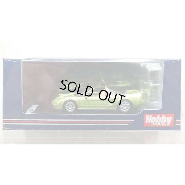 画像1: Hobby JAPAN 1/64 Honda NSX Type T Lime Green Metallic 脱着式ルーフ付