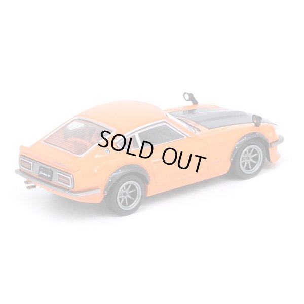 画像3: INNO Models 1/64 Nissan Fairlady Z (S30) Orange/Carbon Bonnet