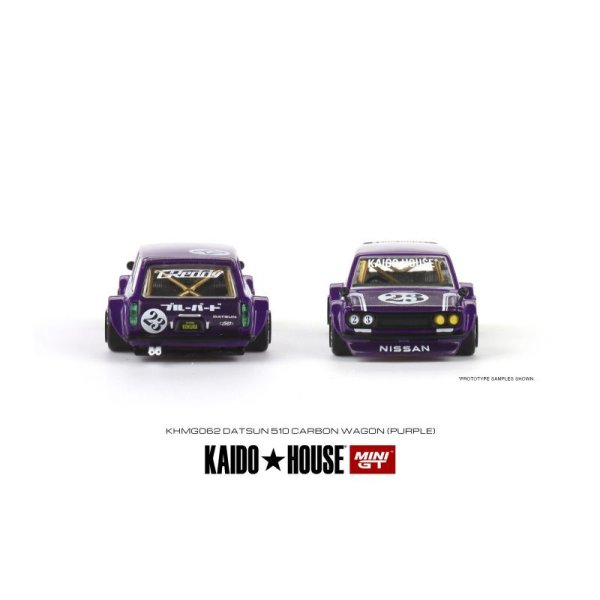 画像5: MINI GT 1/64 Datsun KAIDO 510 Wagon Carbon Fiber V1 (RHD)