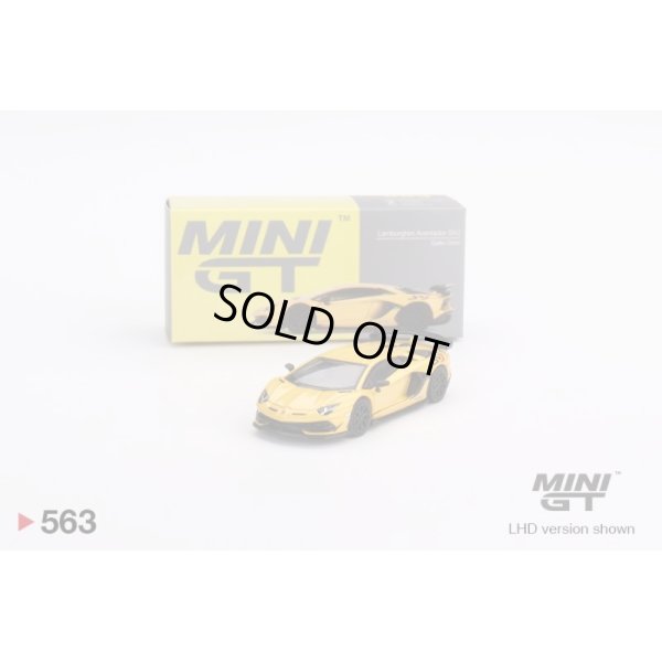 画像1: MINI GT 1/64 Lamborghini Aventador SVJ Giallo Orion (Yellow) (LHD)