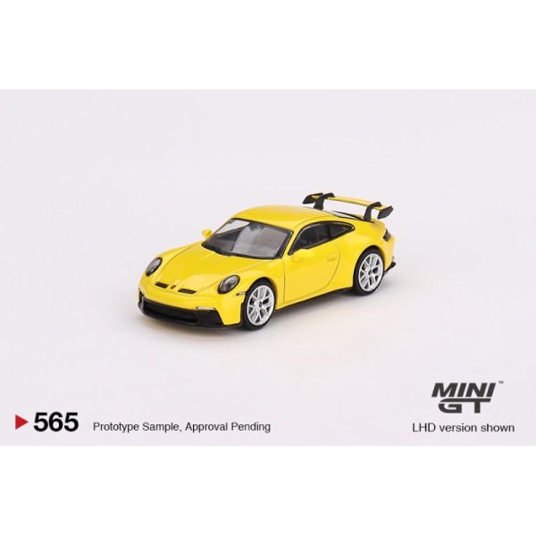 画像2: MINI GT 1/64 Porsche 911 (992) GT3 Racing Yellow (RHD)