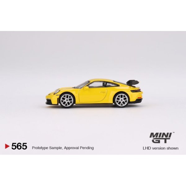 画像4: MINI GT 1/64 Porsche 911 (992) GT3 Racing Yellow (RHD)