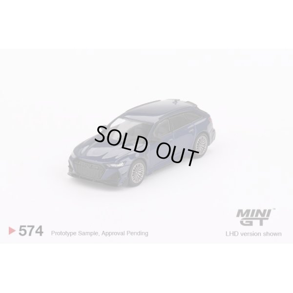 画像2: MINI GT 1/64 Audi ABT RS6-R Navarra Blue Metallic (LHD)