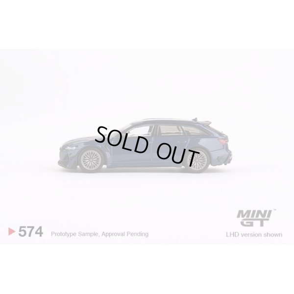 画像4: MINI GT 1/64 Audi ABT RS6-R Navarra Blue Metallic (LHD)