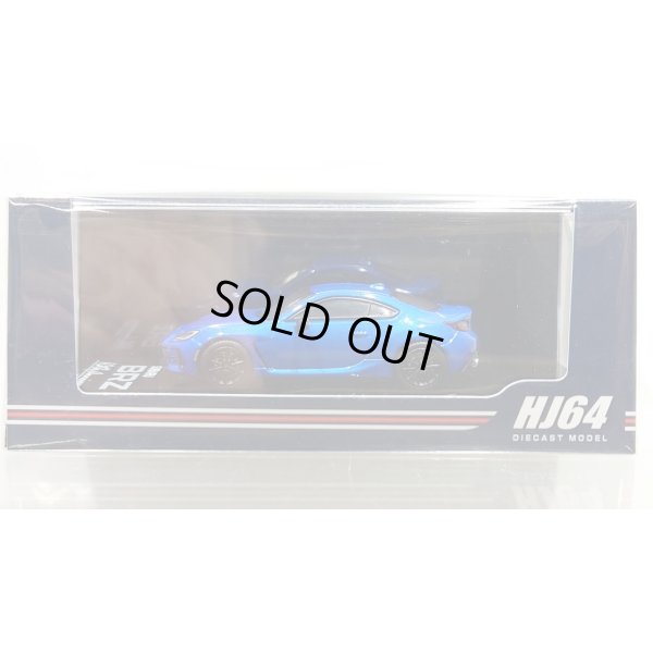 画像1: Hobby JAPAN 1/64 Subaru BRZ S 10TH ANNIVERSARY LIMITED WR Blue Pearl