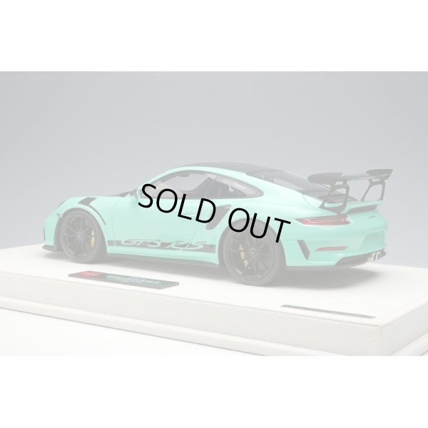 画像2: EIDOLON 1/18 Porsche 911 (991.2) GT3 RS Weissach Package 2018 Mint green Limited 60 pcs.