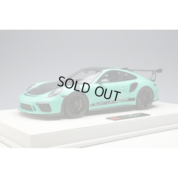 画像1: EIDOLON 1/18 Porsche 911 (991.2) GT3 RS Weissach Package 2018 Mint green Limited 60 pcs.