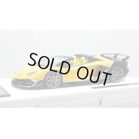 EIDOLON 1/43 Lamborghini Aventador SVJ Roadster 2020 2 tone paint Grande Giallo pearl / Metallic Black Limited 37 pcs.