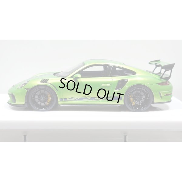 画像2: EIDOLON 1/43 Porsche 911 (991.2) GT3 RS 2018 Giallo Verde Pearl with Body Stirpes Limited 32 pcs.