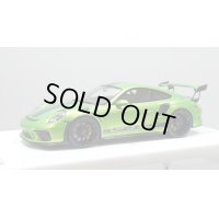 EIDOLON 1/43 Porsche 911 (991.2) GT3 RS 2018 Giallo Verde Pearl with Body Stirpes Limited 32 pcs.