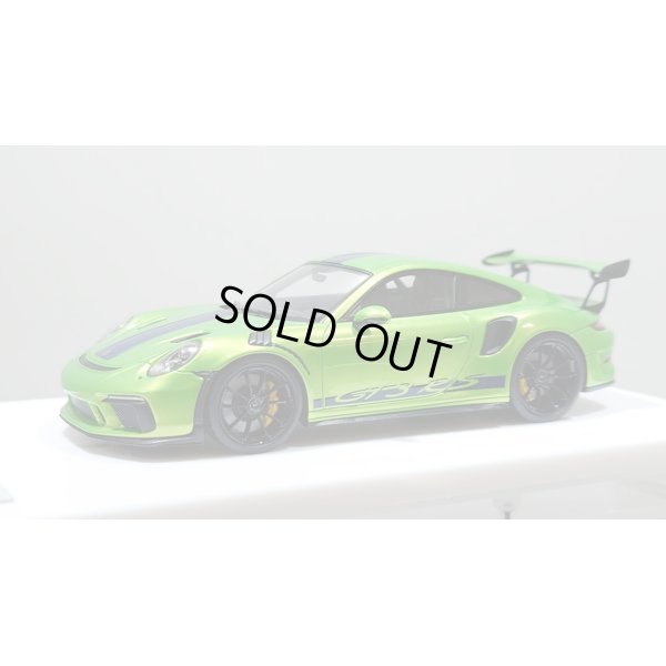 画像1: EIDOLON 1/43 Porsche 911 (991.2) GT3 RS 2018 Giallo Verde Pearl with Body Stirpes Limited 32 pcs.