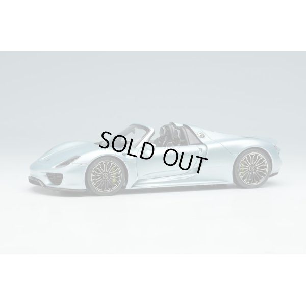 画像1: EIDOLON COLLECTION 1/43 Porsche 918 Spyder 2011 Liquid Metal Chrome Blue Limited 100 pcs.