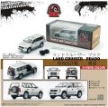 BM CREATIONS 1/64 Toyota Land Cruiser Prado LC95 Silver (RHD)