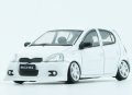 BM CREATIONS 1/64 Toyota Yaris / Echo / Vitz 1998 5-door White (RHD)