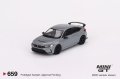 MINI GT 1/64 Honda Civic Type R 2023 Sonic Gray Pearl (RHD)