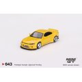 MINI GT 1/64 Rocket Bunny Nissan Silvia (S15) Yellow (RHD)