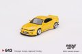 MINI GT 1/64 Rocket Bunny Nissan Silvia (S15) Yellow (RHD)