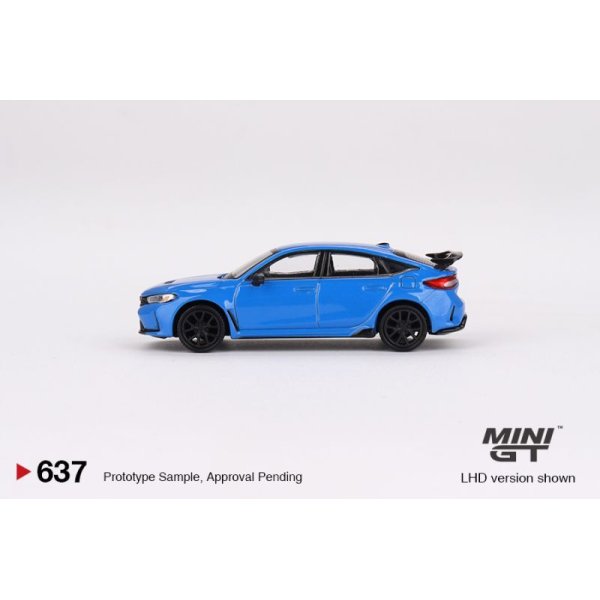 画像3: MINI GT 1/64 Honda Civic Type R 2023 Boost Blue Pearl (RHD)
