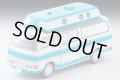 TOMYTEC 1/64 Limited Vintage Neo Nissan Caravan Camper (White/Light Blue) '73