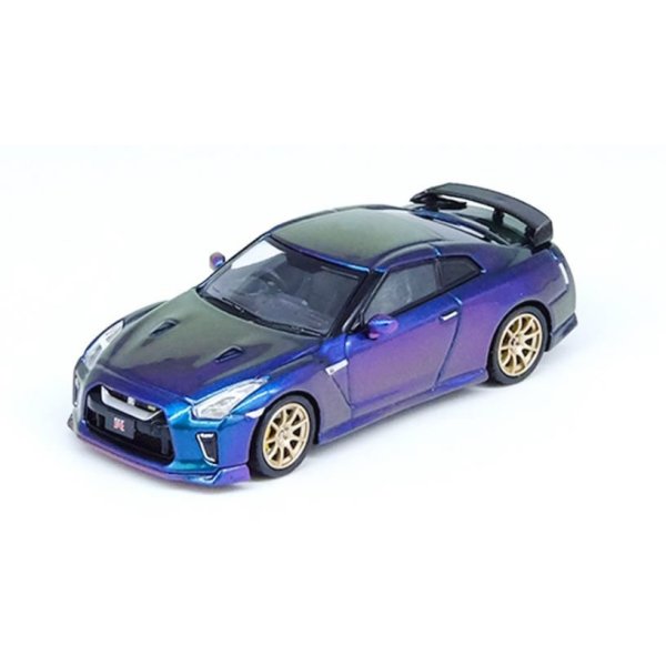 画像2: INNO Models 1/64 Nissan GT-R (R35) T-SPEC Midnight Purple