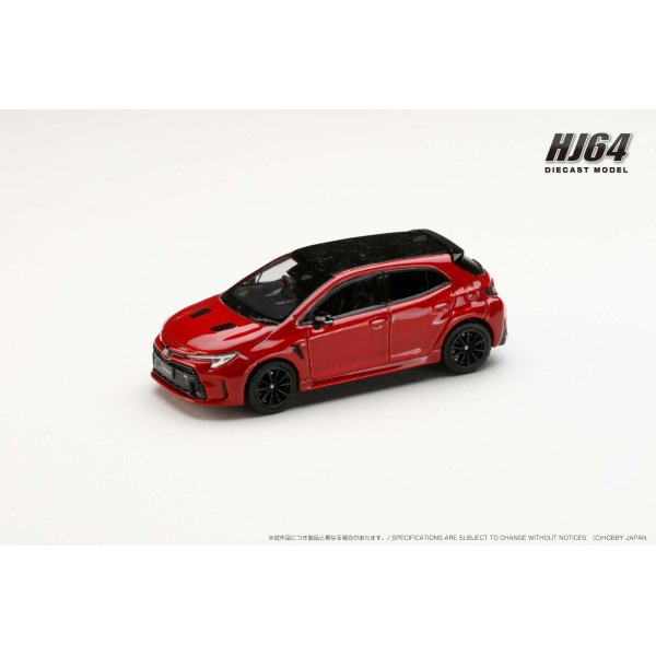 画像2: Hobby JAPAN 1/64 Toyota GR Corolla RZ Emotional Red II