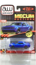 auto world 1/64 2018 Dodge Challenger SRT Demon Indigo Blue