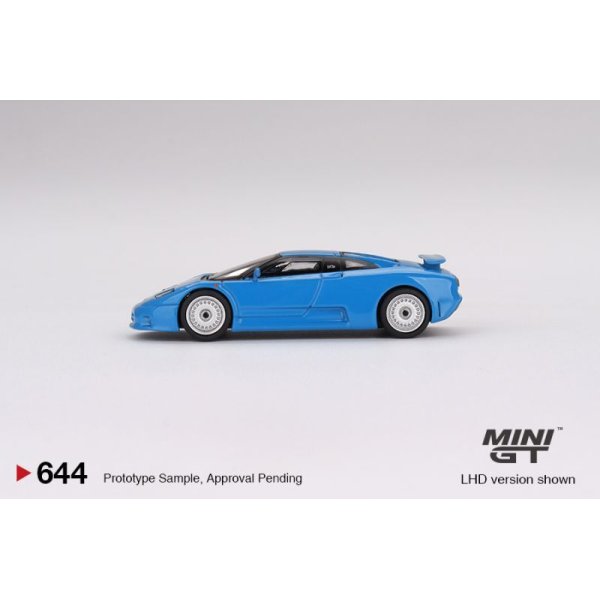 画像3: MINI GT 1/64 Bugatti EB110 GT Blue Bugatti (LHD)