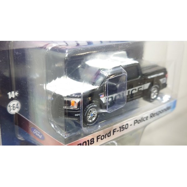 画像3: GREEN LiGHT EXCLUSIVE 1/64 2018 Ford F-150 Police Responder - To Protect & Serve