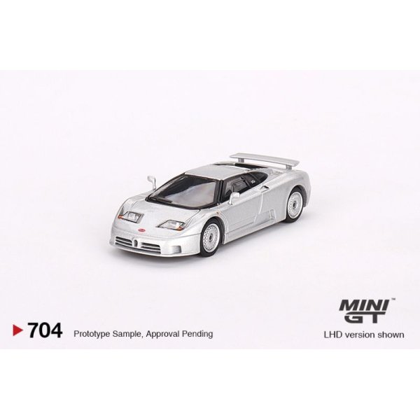 画像1: MINI GT 1/64 Bugatti EB110 GT Grigio Chiaro (LHD)